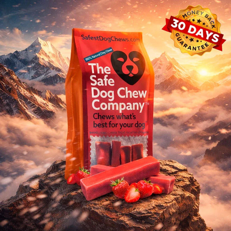 Strawberry Yak Chews
