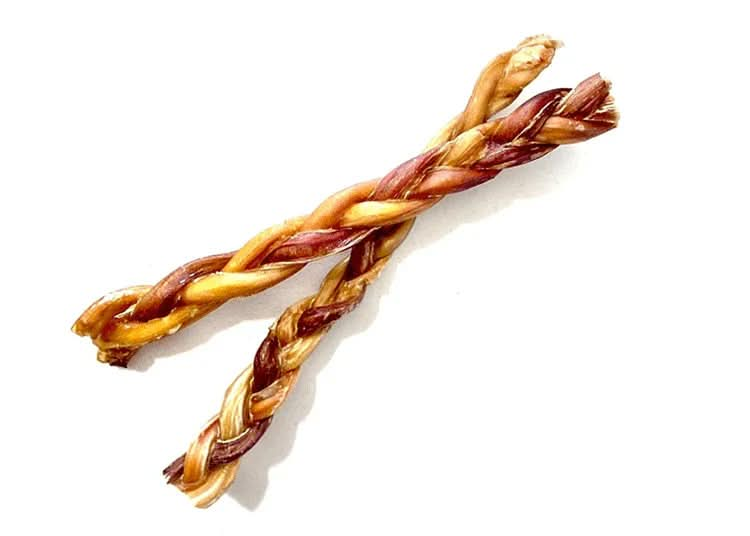 Braided Bully Sticks 12-Inch | Extra Long-Lasting Dog Chew