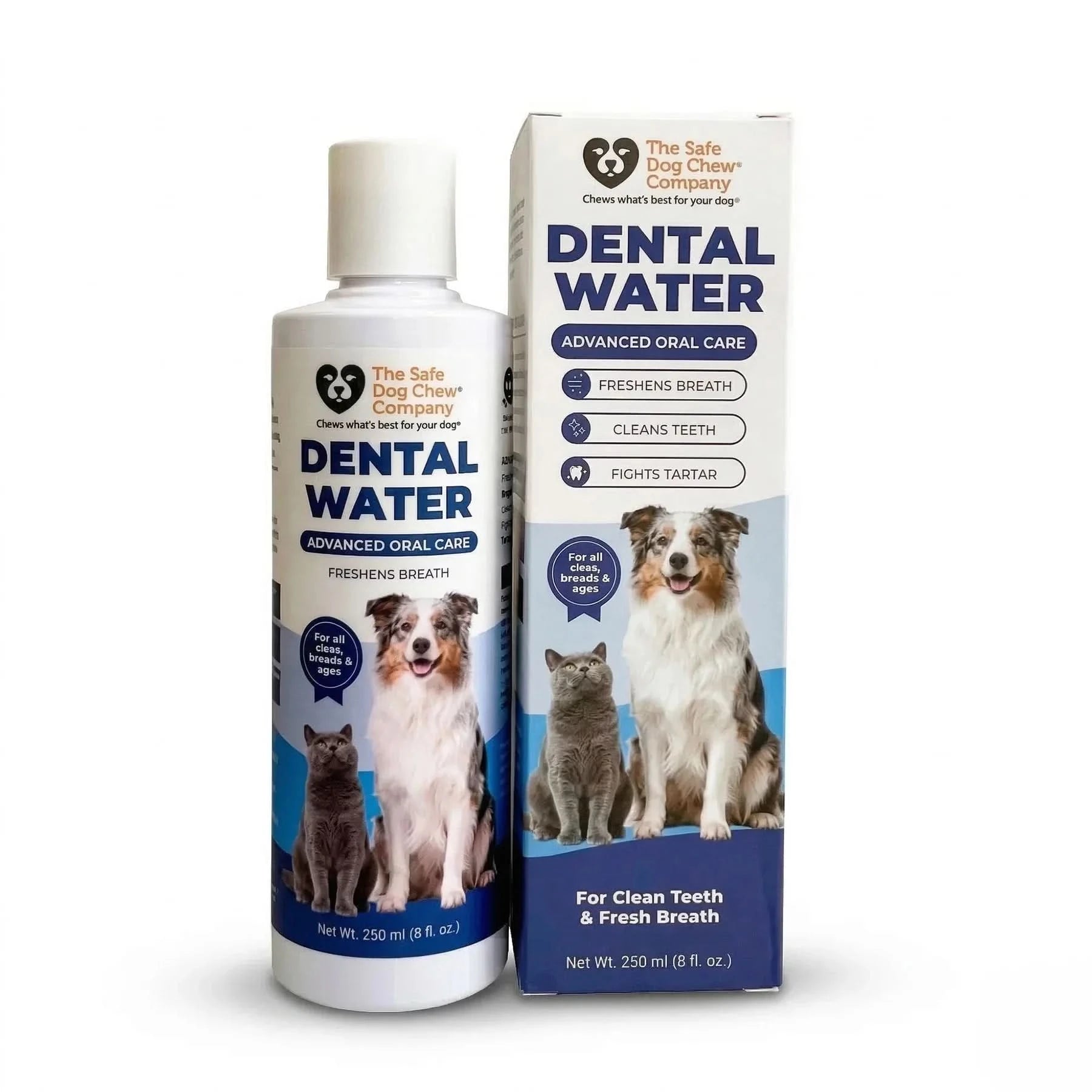 Dog Dental Water Additive | Fresh Breath & Clean Teeth With Every Sip