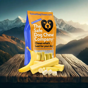 Banana Himalayan Yak Chew — rich in vitamins, potassium and energy | Safe Dog Co