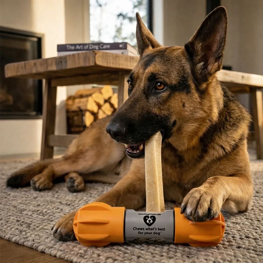 Dog Chew Holder | Safe Hands-Free Chewing for All Breeds