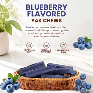 Blueberry Himalayan Yak Chew — antioxidants, vitamins C and K