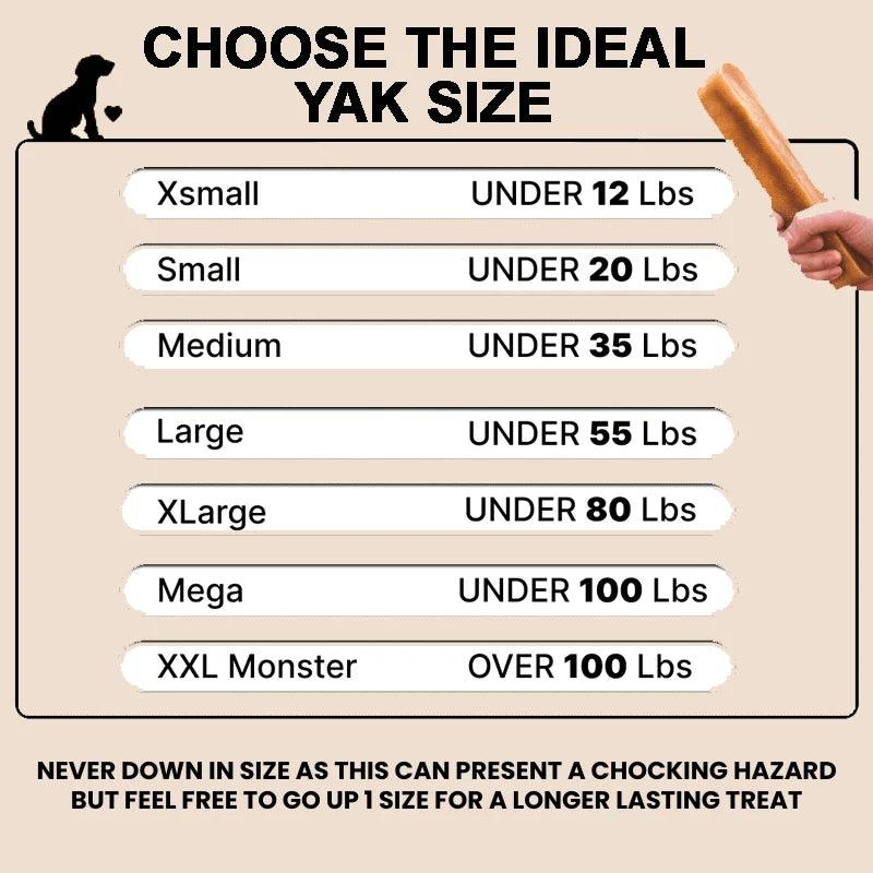 HIMALAYAN YAK CHEWS | ALL SIZES - The Safe Dog Chew Company