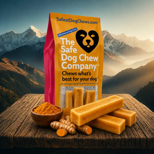 Turmeric Himalayan Yak Chew — natural anti-inflammatory, supports joints and arthritis | Safe Dog Co