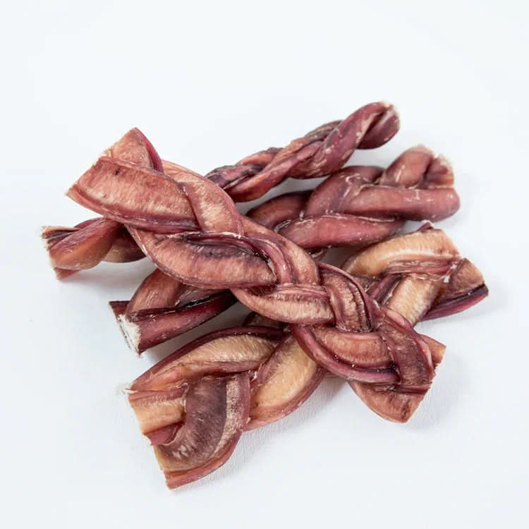 Braided Bully Sticks 6-Inch | Extra Long-Lasting Dog Chew