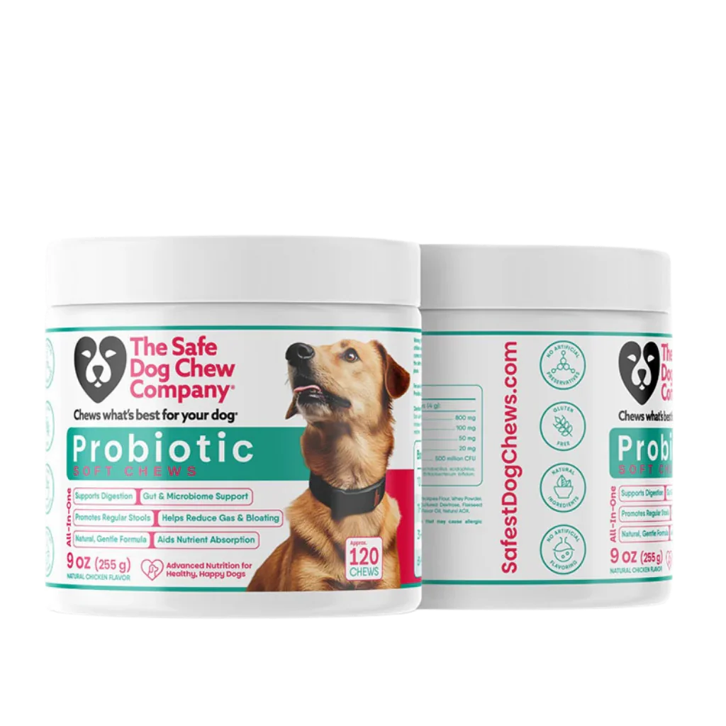 Probiotic Soft Chews for Dogs | Daily Gut Health & Digestive Support