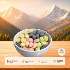 Himalayan Cheese Puffs — crunchy dog snack made from yak chew leftovers | Safe Dog Co