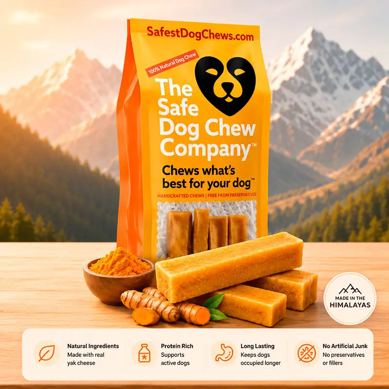 TURMERIC CHEW - The Safe Dog Chew Company