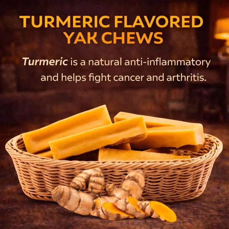 Himalayan Yak Chews โ 6 Flavor Pack | Long-Lasting Natural Dog Chews