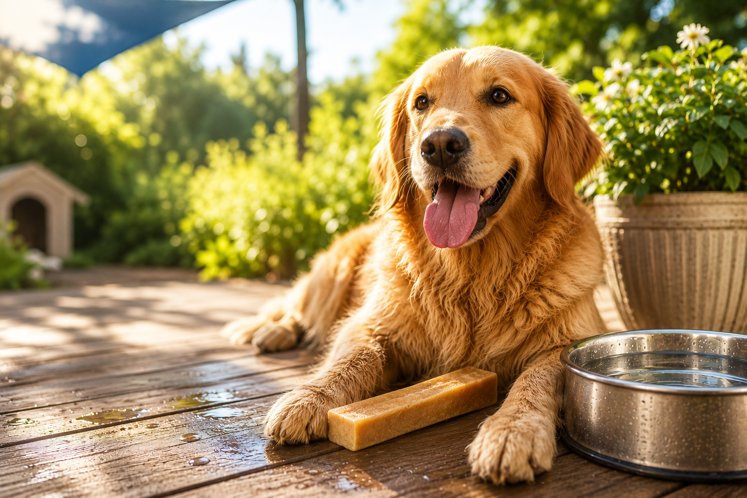 Summer Dog Chew Safety: Keep Pets Cool
