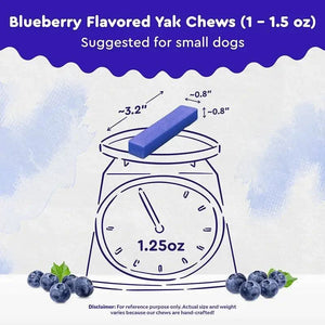BLUEBERRY CHEW - The Safe Dog Chew Company