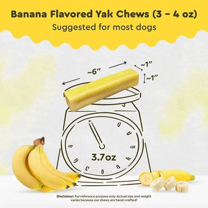BANANA CHEW - The Safe Dog Chew Company