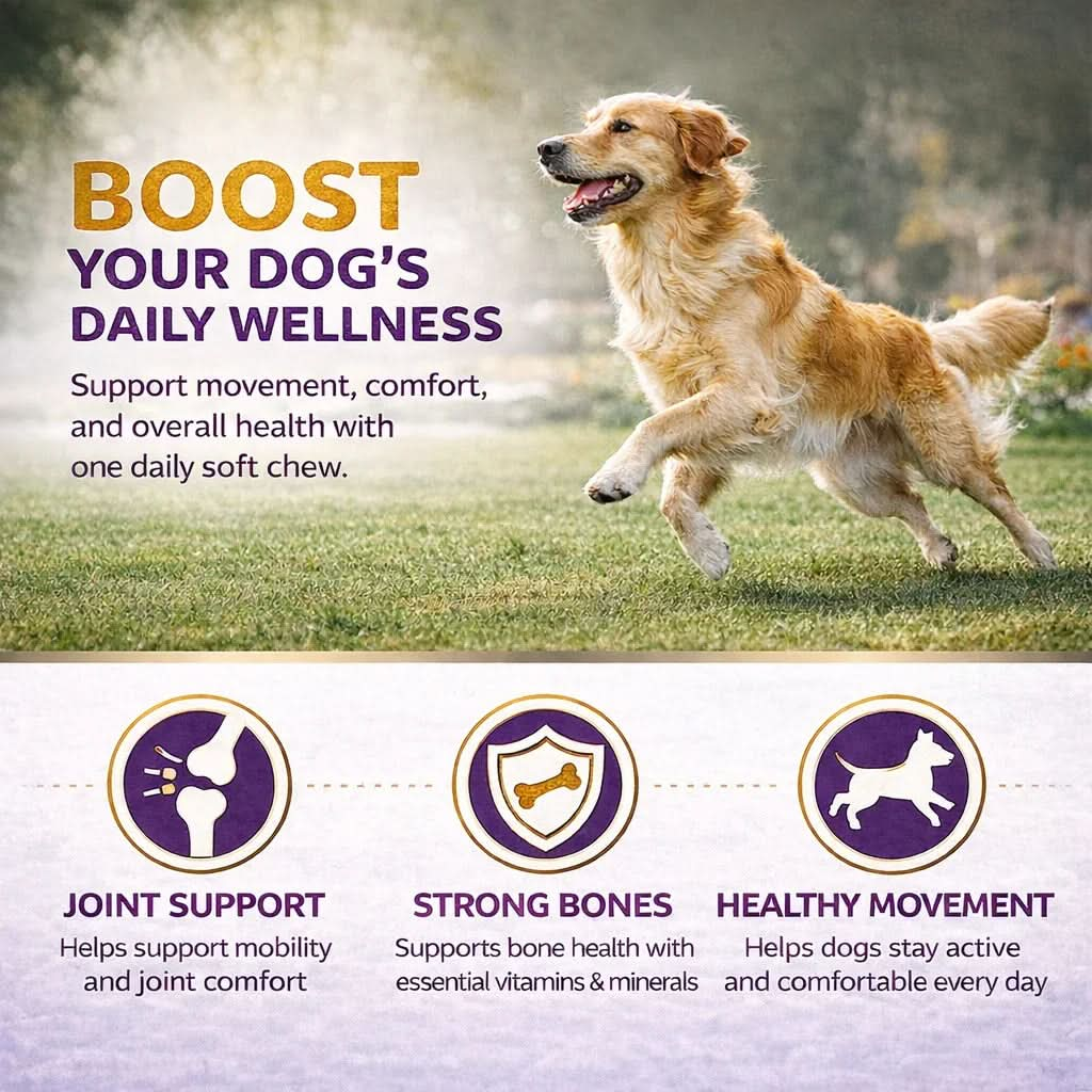 Multivitamin Soft Chews for Dogs | Complete Daily Nutrition in One Chew