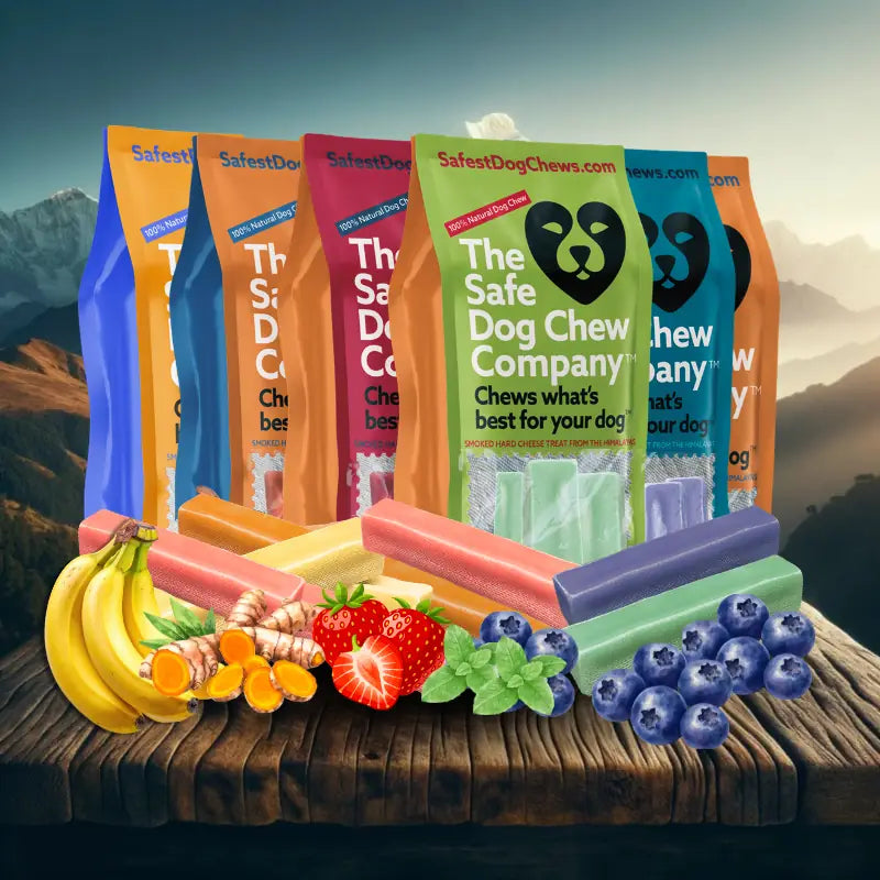 Himalayan Yak Chews — 6 Flavor Variety Pack | Find Your Dog's Favorite