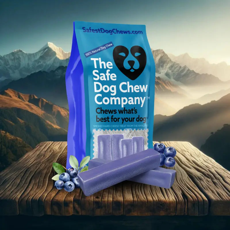 Blueberry Yak Chew — Antioxidants, Vitamins C & K, Heart Health