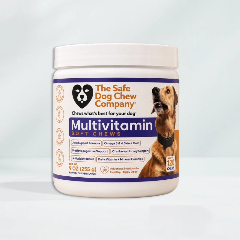 Multivitamin Soft Chews for Dogs — complete daily nutrition in one chew | Safe Dog Co