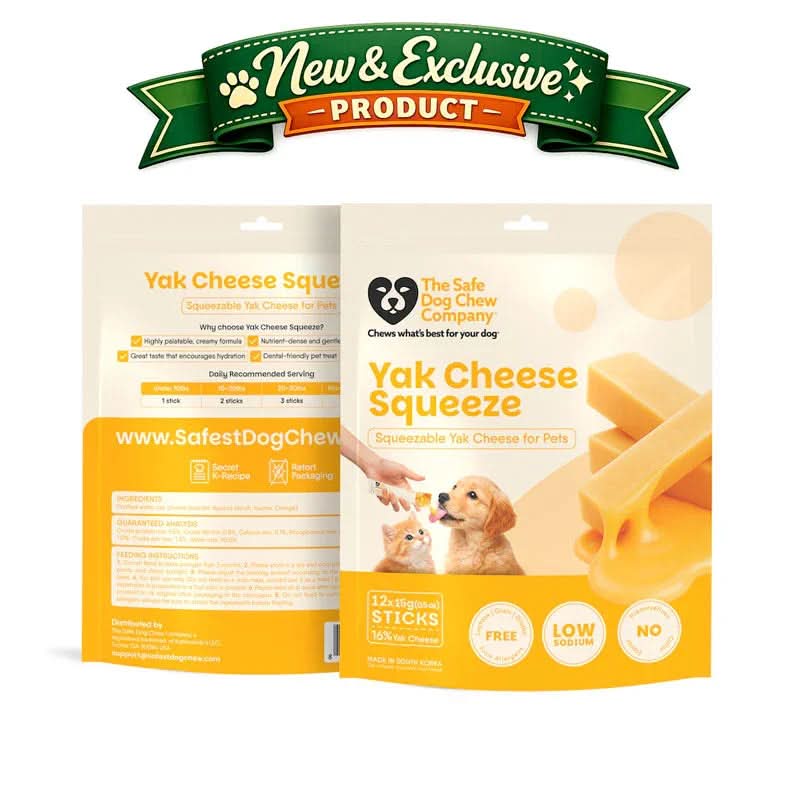 Yak Cheese Squeeze for Cats | Natural Training Treat & Meal Topper