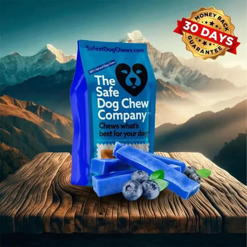 Blueberry Himalayan Yak Chews | Long-Lasting Natural Dog Chew