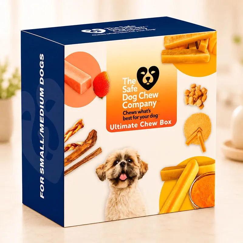 Ultimate Chew Box for Small & Medium Dogs | Premium Dog Chew Bundle