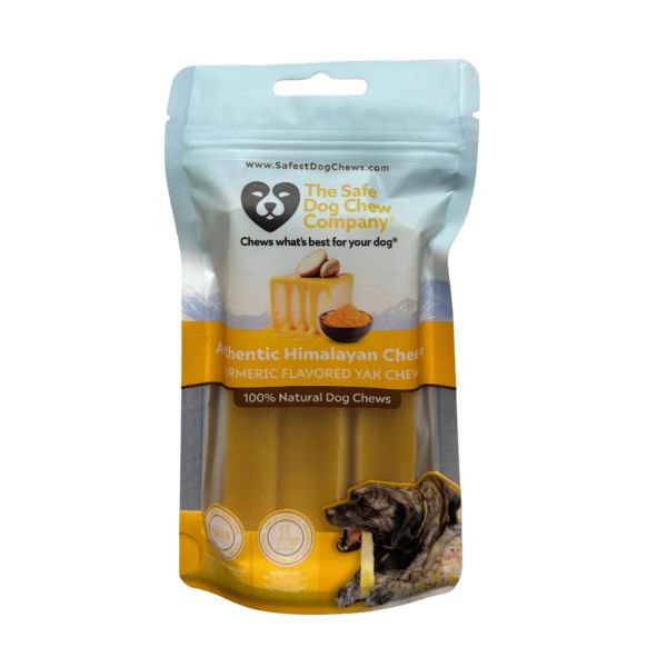 Wholesale Turmeric Yak Chews (Packaged)
